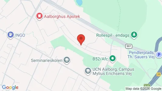Apartments for rent i Aalborg SØ - kort over placeringen