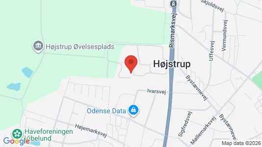Apartments for rent i Odense V - kort over placeringen