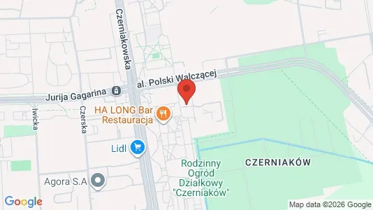 Apartments for rent i Warszawa Mokotów - kort over placeringen