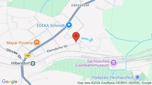 Apartments for rent i Chemnitz - kort over placeringen