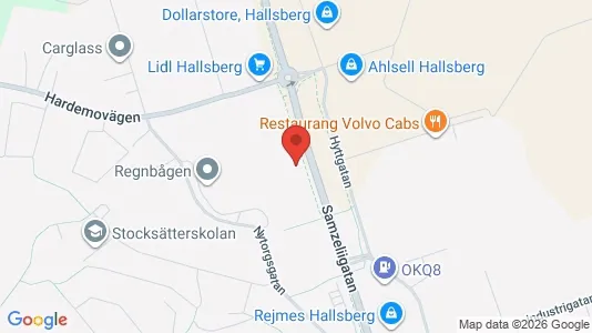 Apartments for rent i Hallsberg - kort over placeringen