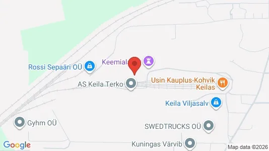 Apartments for rent i Keila - kort over placeringen