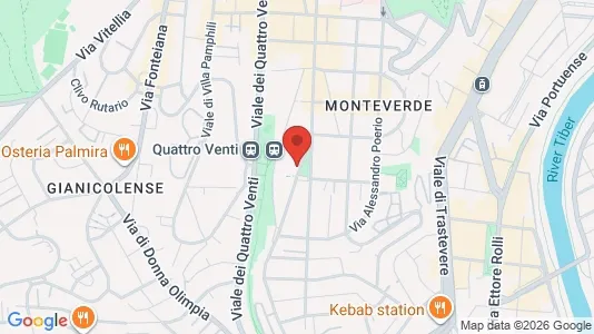 Apartments for rent i Roma Municipio XII – Monte Verde - kort over placeringen