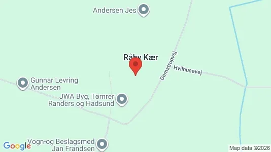 Apartments for rent i Havndal - kort over placeringen