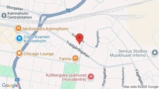 Apartments for rent i Katrineholm - kort over placeringen