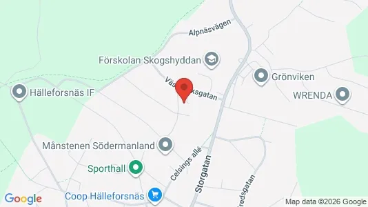 Apartments for rent i Flen - kort over placeringen
