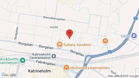 Apartments for rent i Katrineholm - kort over placeringen