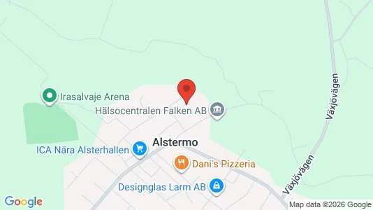Apartments for rent i Uppvidinge - kort over placeringen