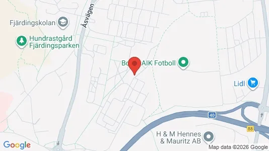 Apartments for rent i Borås - kort over placeringen