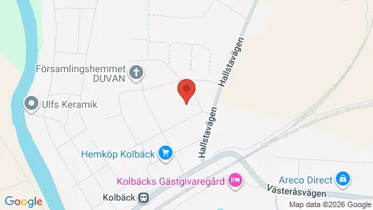 Apartments for rent i Hallstahammar - kort over placeringen