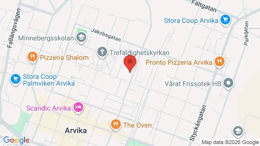 Apartments for rent i Arvika - kort over placeringen