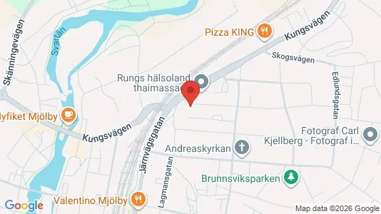 Apartments for rent i Mjölby - kort over placeringen