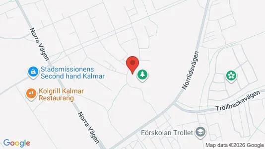 Apartments for rent i Kalmar - kort over placeringen