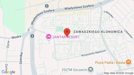 Apartments for rent i Szczecin - kort over placeringen
