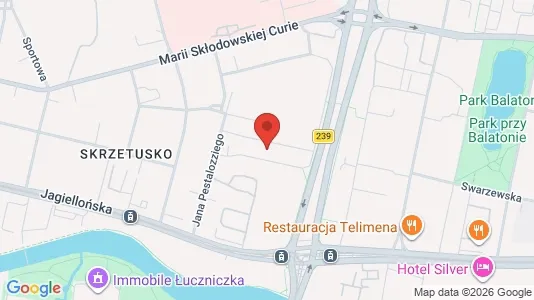 Apartments for rent i Bydgoszcz - kort over placeringen