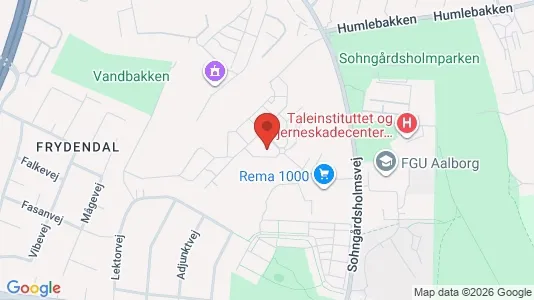 Apartments for rent i Aalborg Center - kort over placeringen