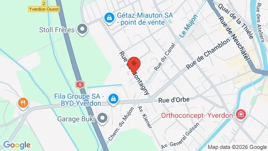 Apartments for rent i Jura-Nord vaudois - kort over placeringen