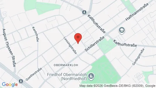 Apartments for rent i Duisburg - kort over placeringen