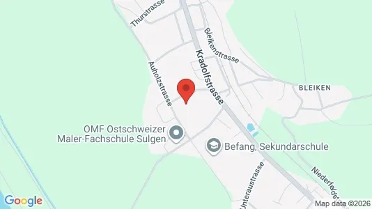Apartments for rent i Weinfelden - kort over placeringen