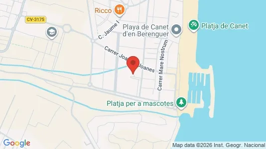 Apartments for rent i Nava - kort over placeringen