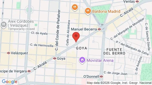 Apartments for rent i Madrid Centro - kort over placeringen