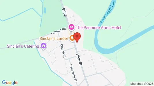 Apartments for rent i Brechin - Angus - kort over placeringen