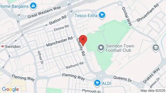 Apartments for rent i Swindon - Wiltshire - kort over placeringen