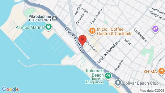 Apartments for rent i Alimos - kort over placeringen