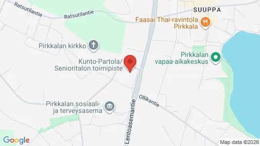 Apartments for rent i Pirkkala - kort over placeringen