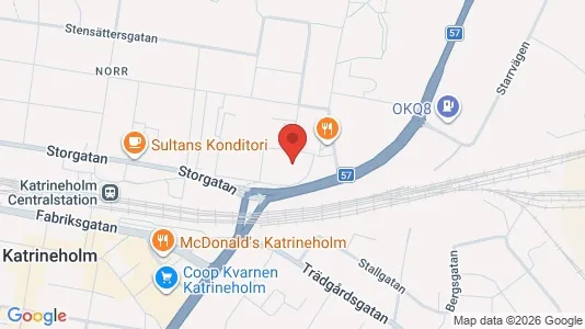 Apartments for rent i Katrineholm - kort over placeringen