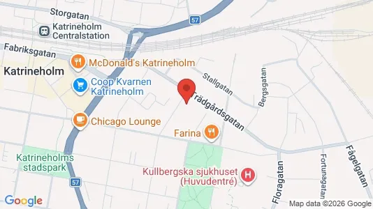 Apartments for rent i Katrineholm - kort over placeringen