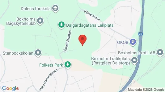 Apartments for rent i Boxholm - kort over placeringen