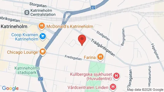 Apartments for rent i Katrineholm - kort over placeringen