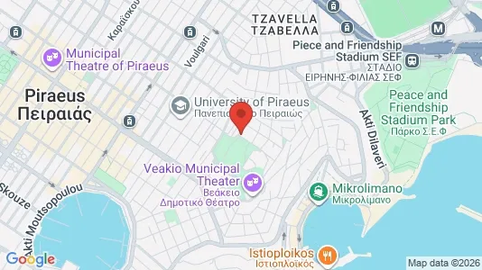 Apartments for rent i Piraeus - kort over placeringen