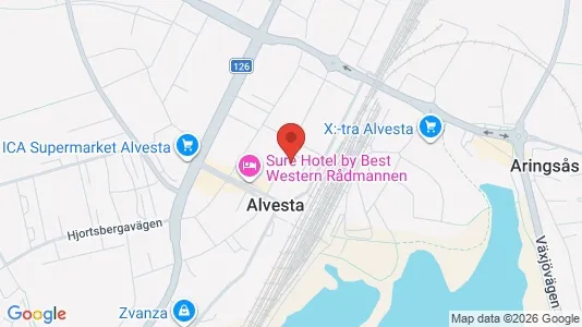 Apartments for rent in Alvesta - Photo from Google Street View