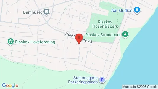 Apartments for rent i Risskov - kort over placeringen