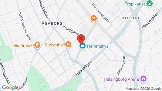 Apartments for rent i Borås - kort over placeringen