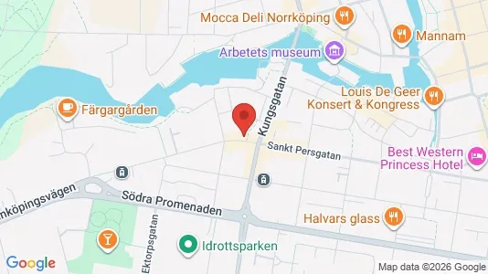 Apartments for rent i Norrköping - kort over placeringen