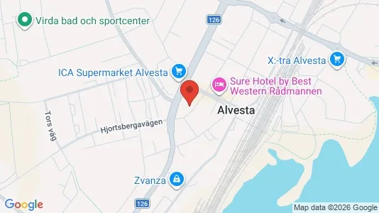 Apartments for rent i Alvesta - kort over placeringen