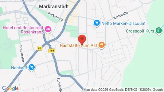 Apartments for rent i Leipzig - kort over placeringen