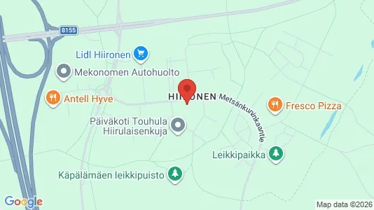 Apartments for rent i Oulu - kort over placeringen