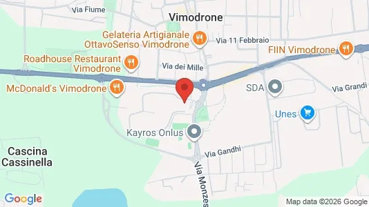 Rooms for rent i Vimodrone - kort over placeringen