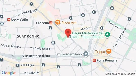 Rooms for rent i Milano Zona 1 - Centro storico - kort over placeringen