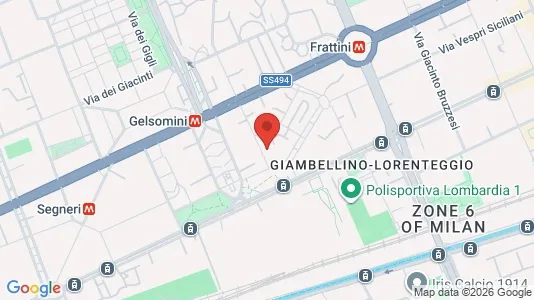 Apartments for rent i Milano Zona 6 - Barona, Lorenteggio - kort over placeringen
