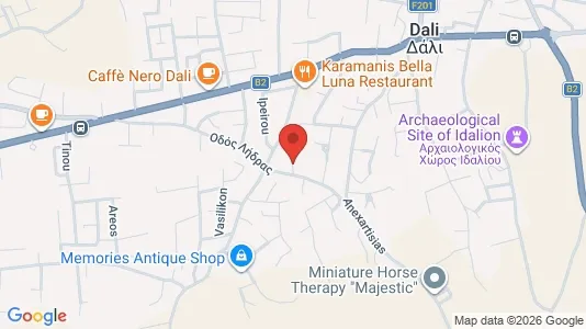 Apartments for rent i Dali - kort over placeringen