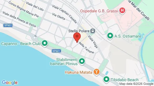 Apartments for rent i Roma Municipio X – Ostia/Acilia - kort over placeringen