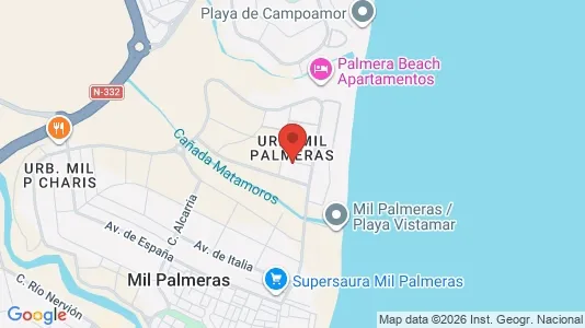 Apartments for rent i Orihuela - kort over placeringen