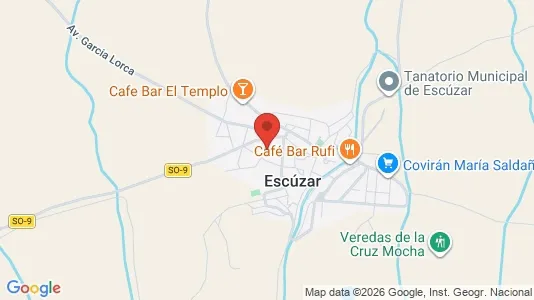 Apartments for rent i Escúzar - kort over placeringen
