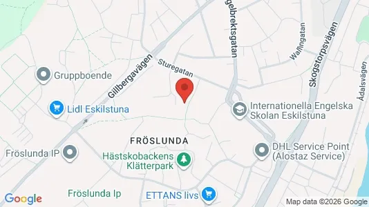 Apartments for rent i Eskilstuna - kort over placeringen