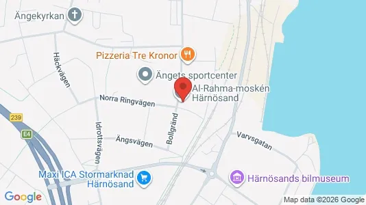 Apartments for rent i Härnösand - kort over placeringen